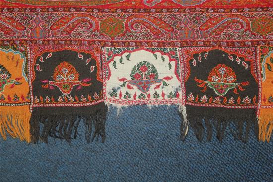 A French Exhibition Kashmiri shawl,